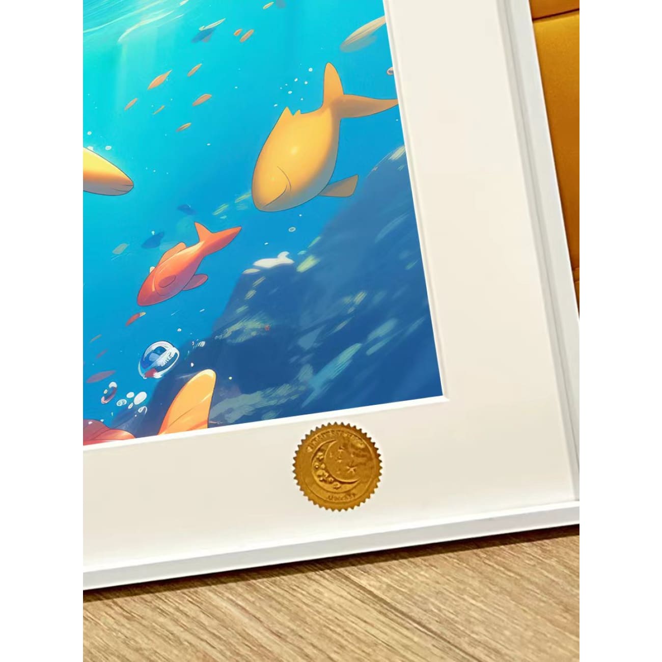 Xing Kong Studio - Diving Pikachu Poster Frame