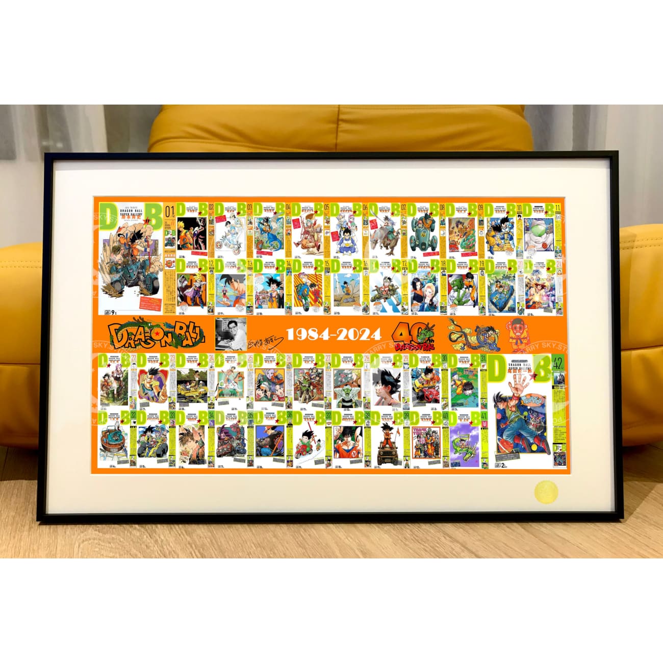 Xing Kong Studio - Dragon Ball 40th Anniversary Special Poster Frame