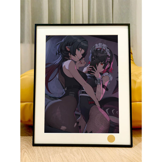 Xing Kong Studio - Ellen Joe & Jane Doe Poster Frame