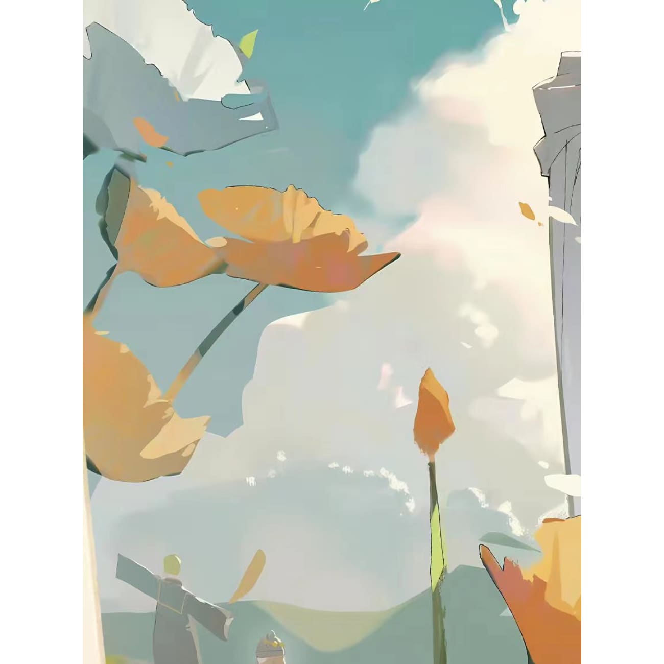 Xing Kong Studio - Frieren & Himmel Poster Frame