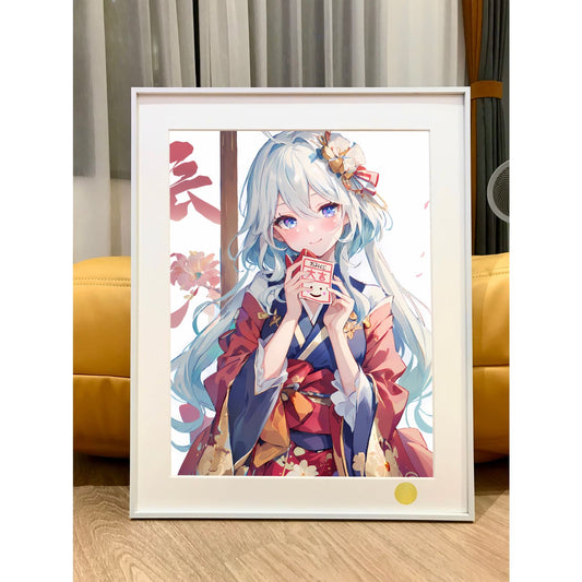 Xing Kong Studio - Furina Kimono Ver. Poster Frame
