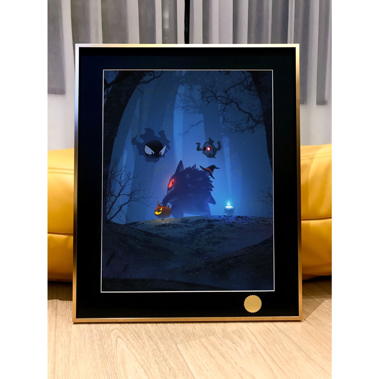 Xing Kong Studio - Gengar Forest Poster Frame