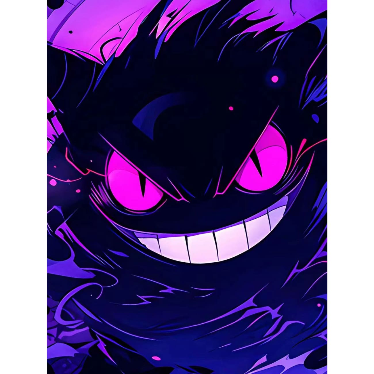 Xing Kong Studio - Gengar Poster Frame
