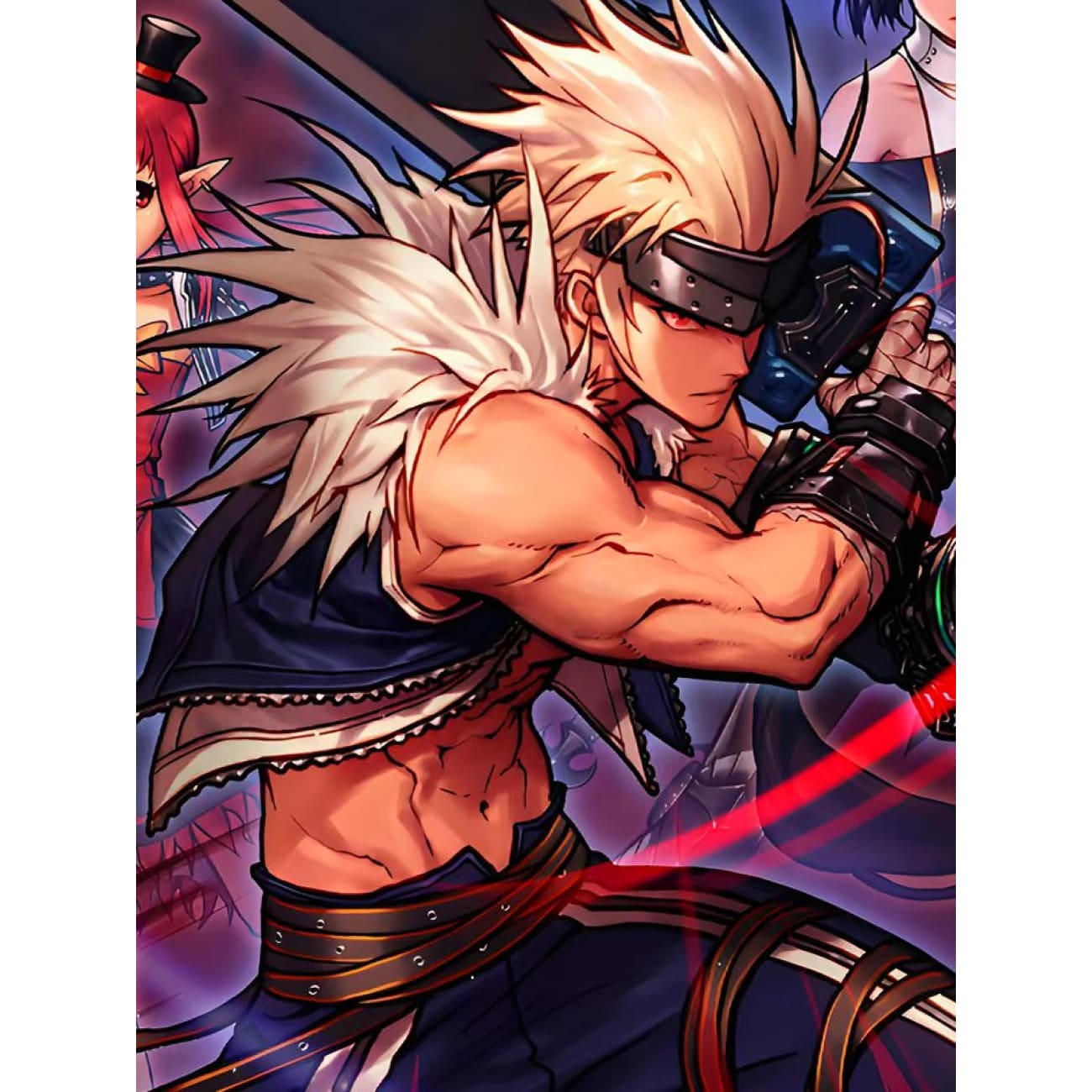 Xing Kong Studio - Ghostblade, Gunner,  Berserker Poster Frame