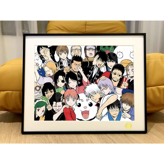 Xing Kong Studio - Gintama Family Portrait Poster Frame