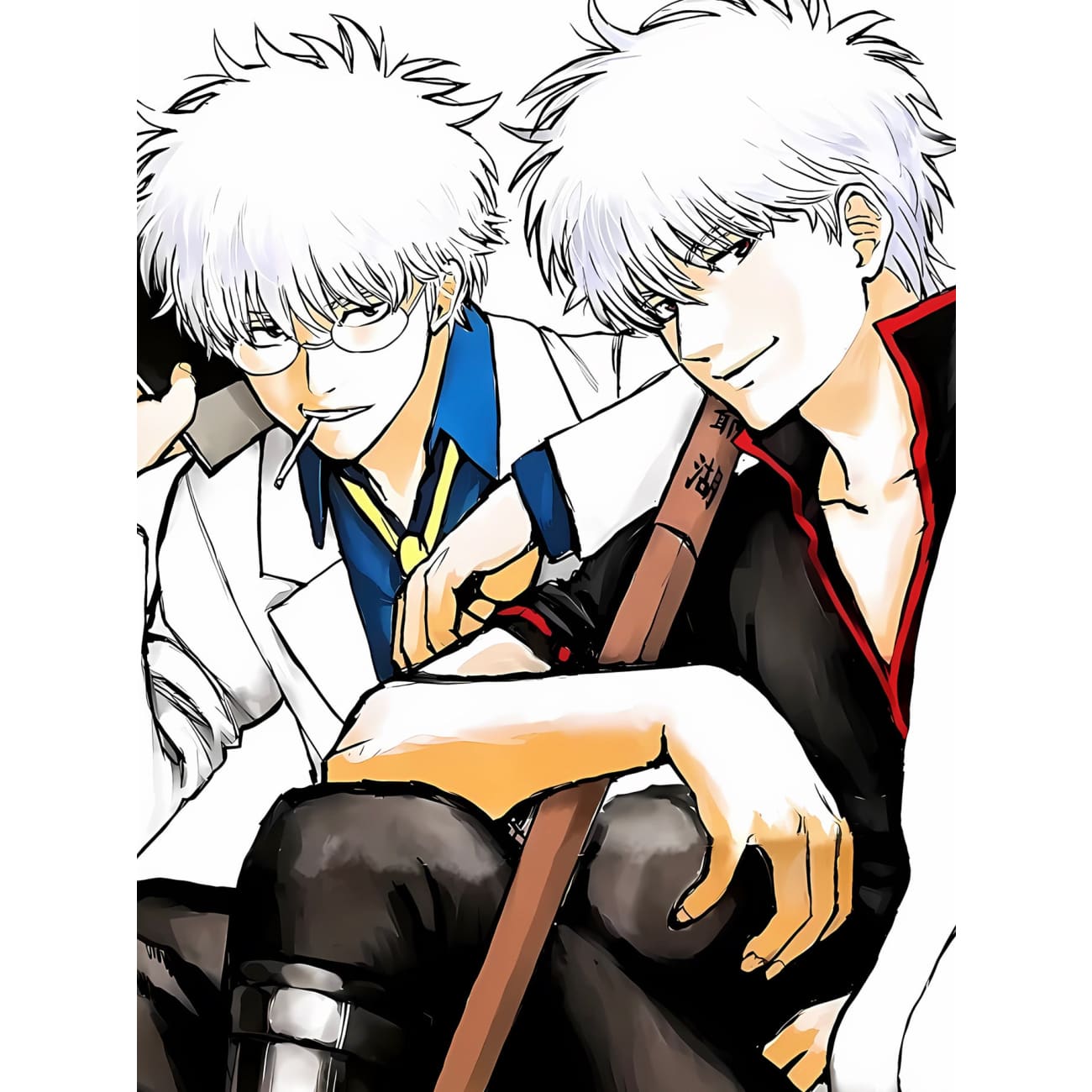 Xing Kong Studio - Gintoki Sakata & Sakata Ginpa Poster Frame