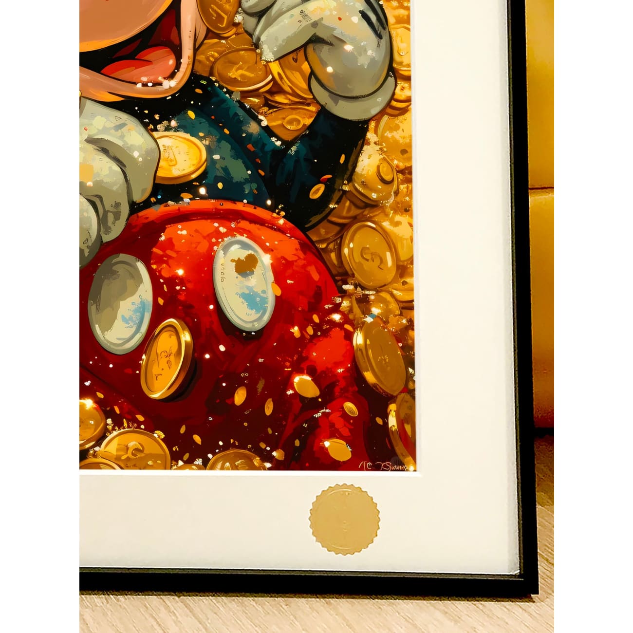 Xing Kong Studio - Gold Coin Mickey Mouse Poster Frame [2 Variants]