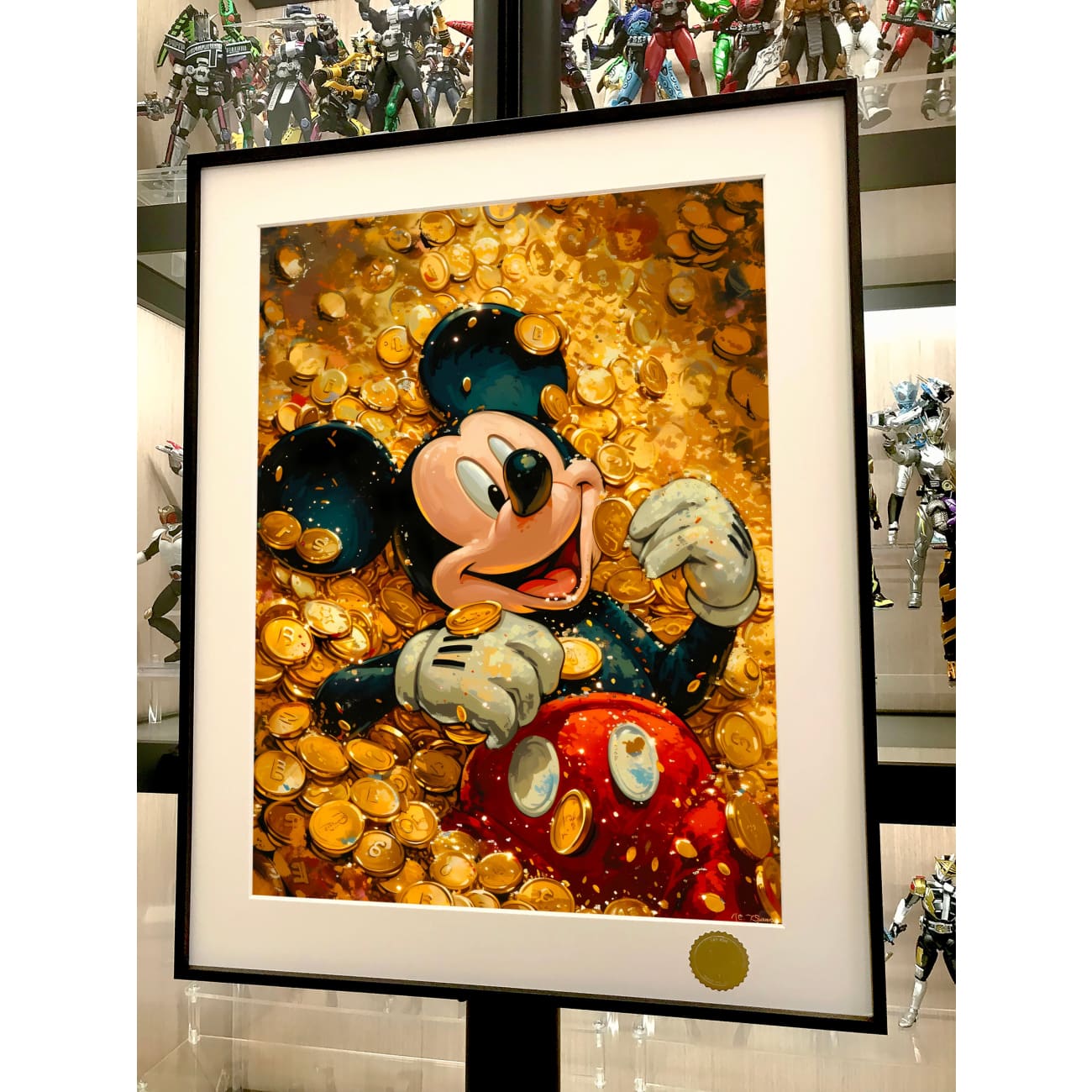 Xing Kong Studio - Gold Coin Mickey Mouse Poster Frame [2 Variants]