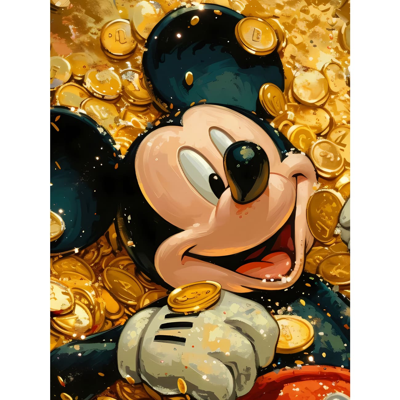 Xing Kong Studio - Gold Coin Mickey Mouse Poster Frame [2 Variants]