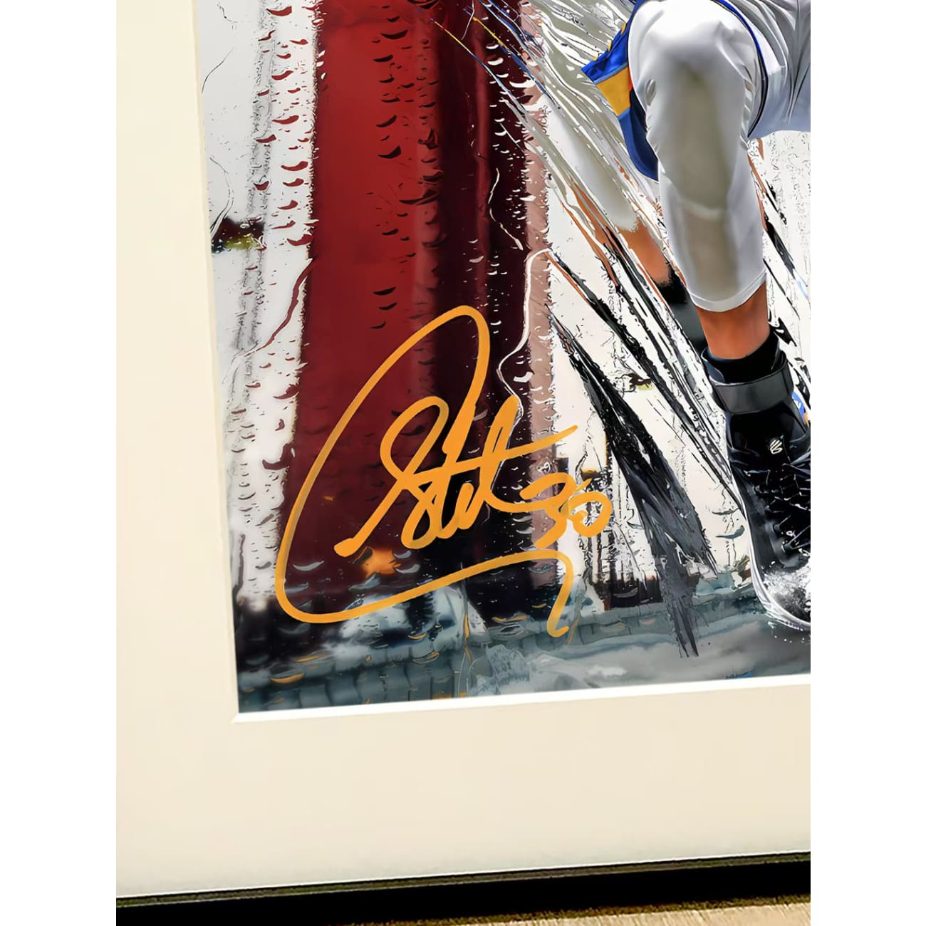 Xing Kong Studio - Golden State Warriors Stephen Curry Poster Frame