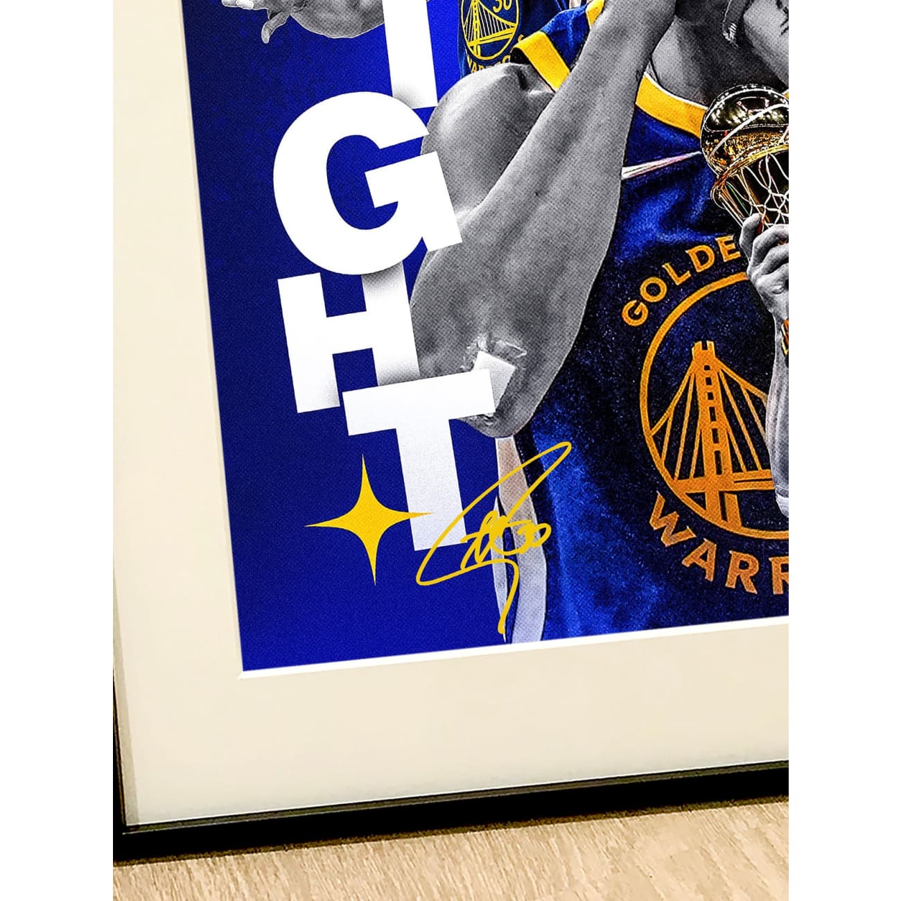Xing Kong Studio - Good Night Stephen Curry Poster Frame