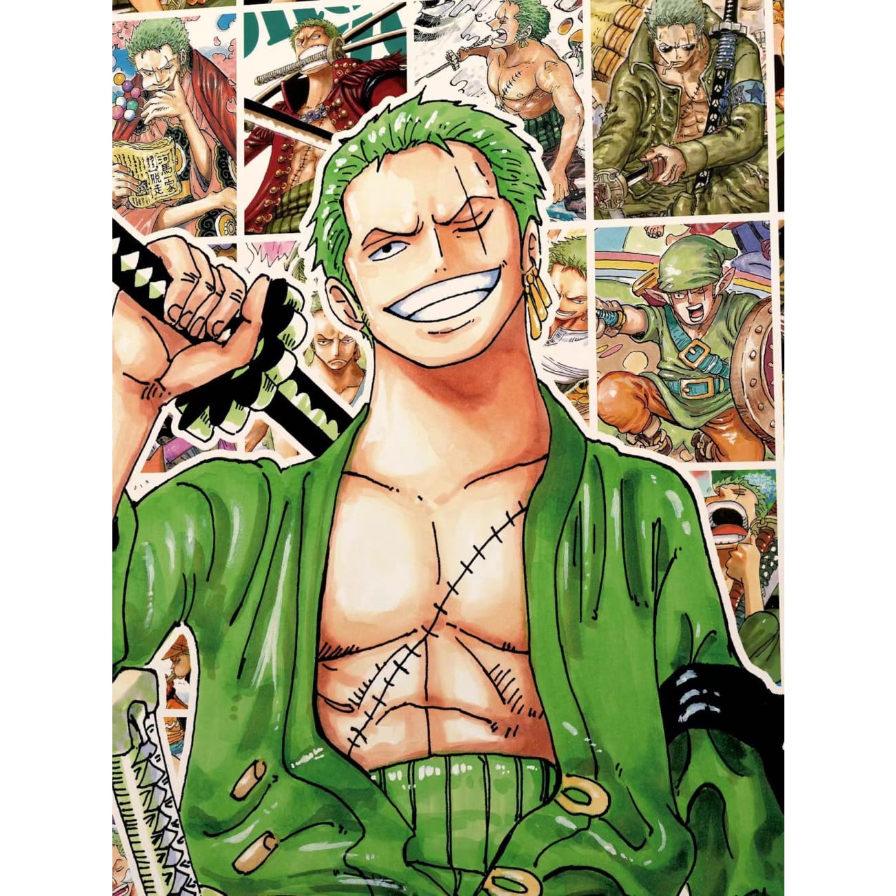Xing Kong Studio - Growth Series Roronoa Zoro Poster Frame