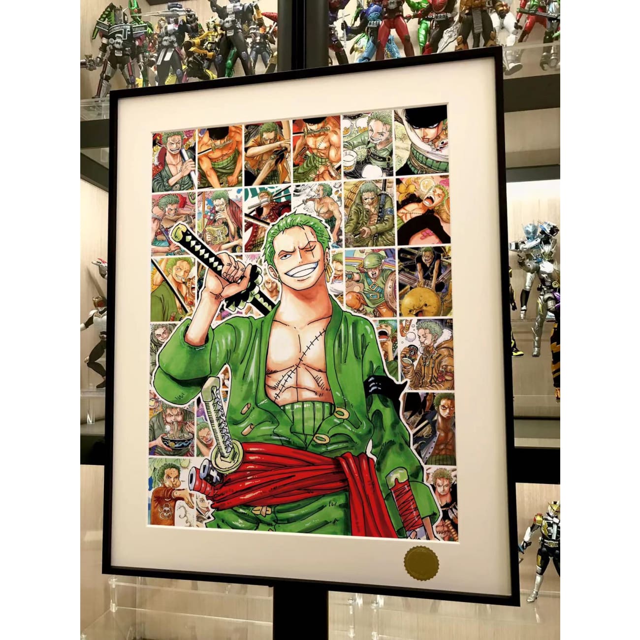 Xing Kong Studio - Growth Series Roronoa Zoro Poster Frame