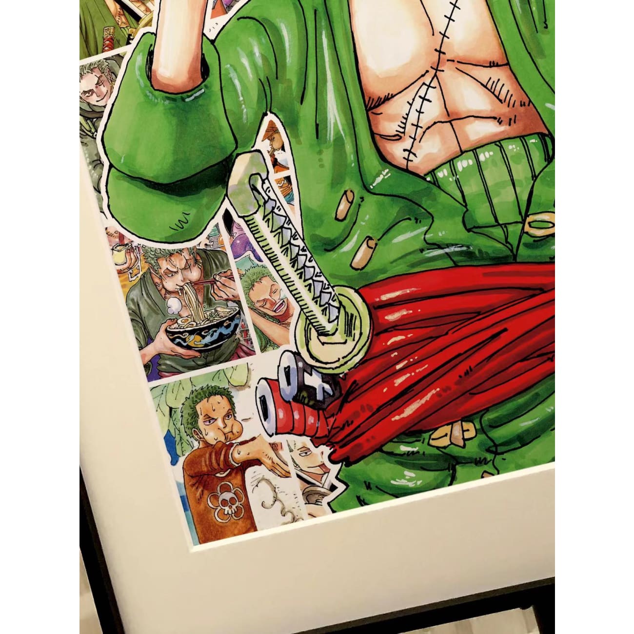 Xing Kong Studio - Growth Series Roronoa Zoro Poster Frame