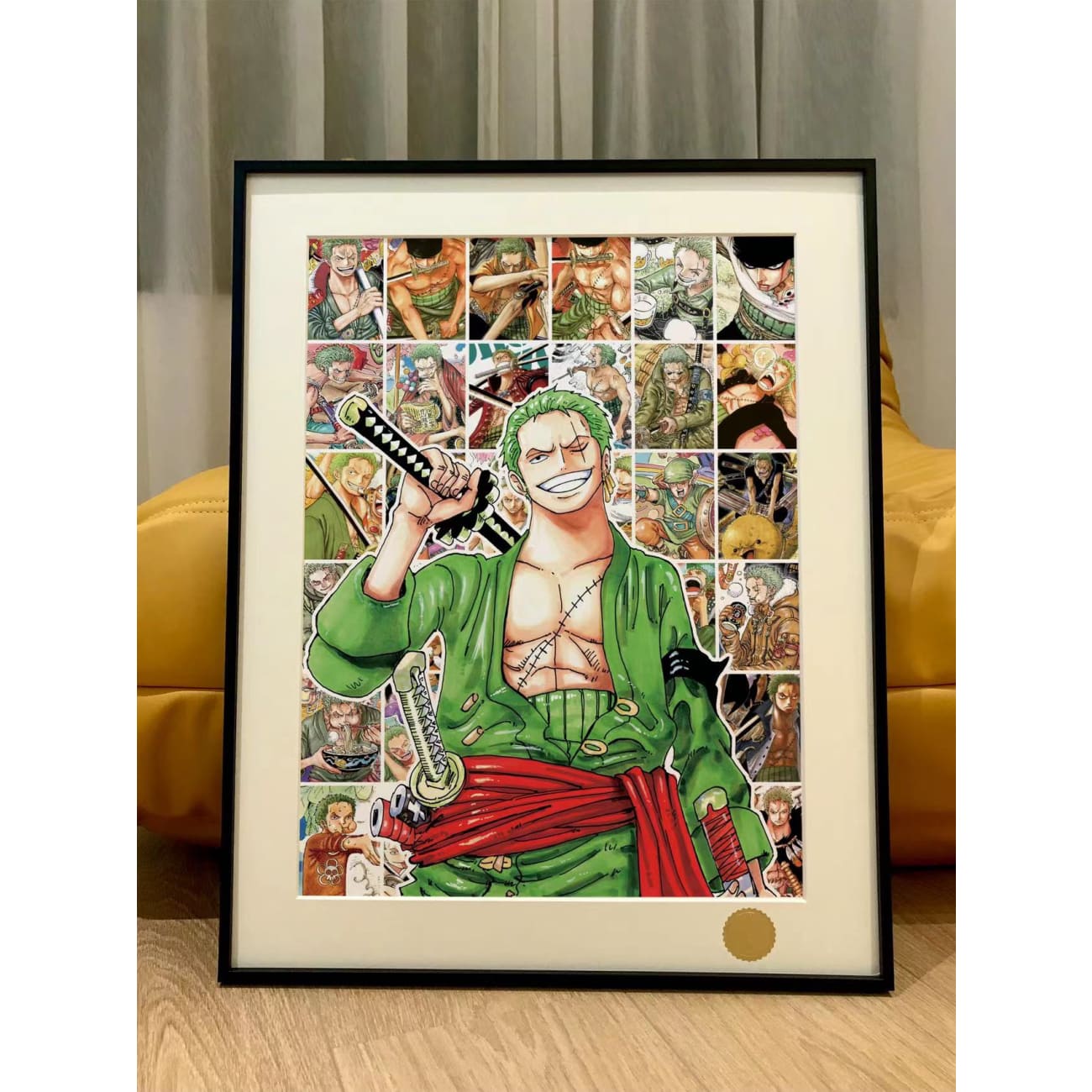 Xing Kong Studio - Growth Series Roronoa Zoro Poster Frame