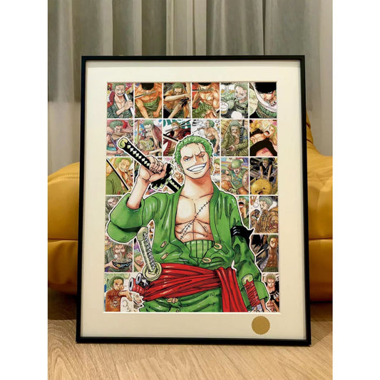 Xing Kong Studio - Growth Series Roronoa Zoro Poster Frame