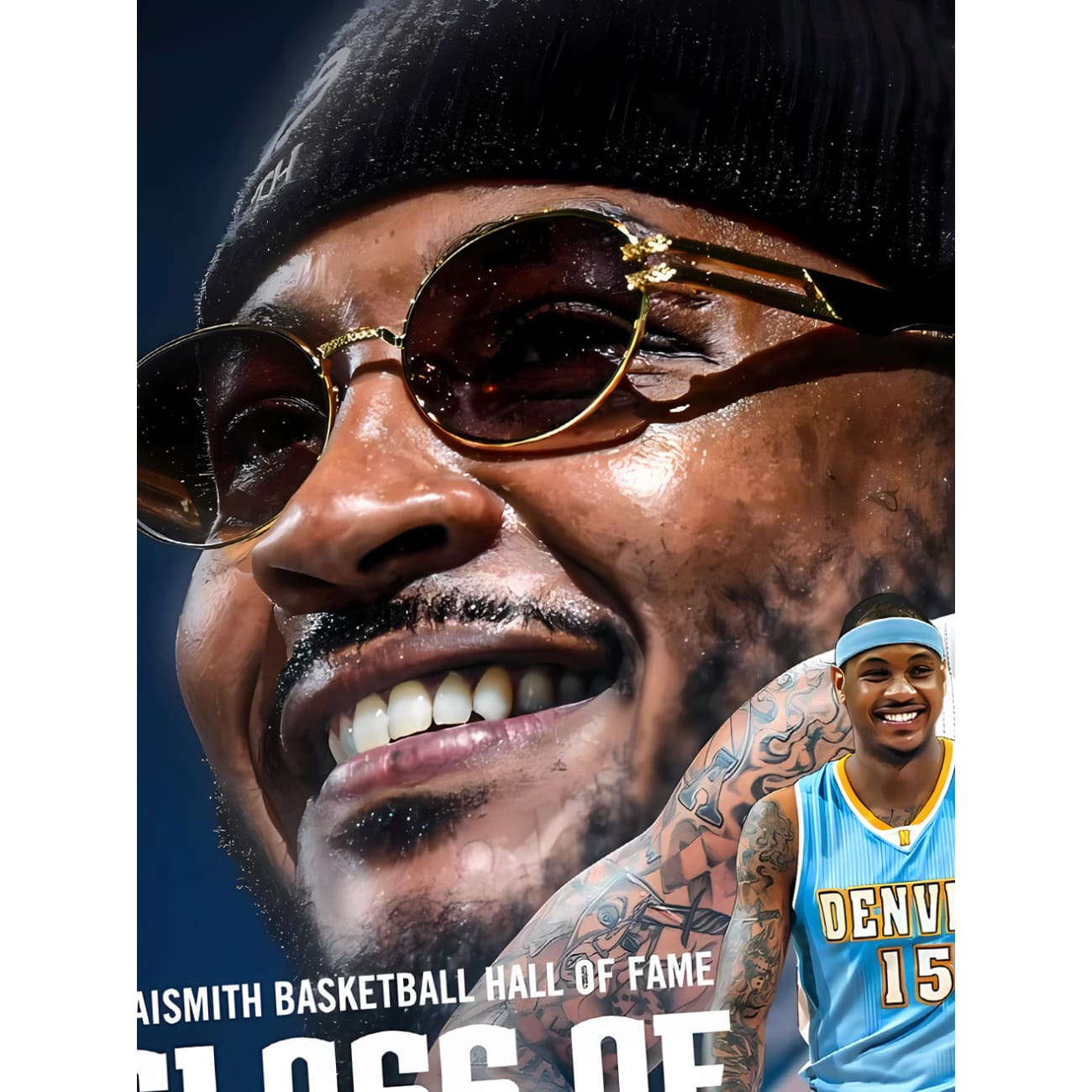 Xing Kong Studio - Hall of Fame Anthony Poster Frame