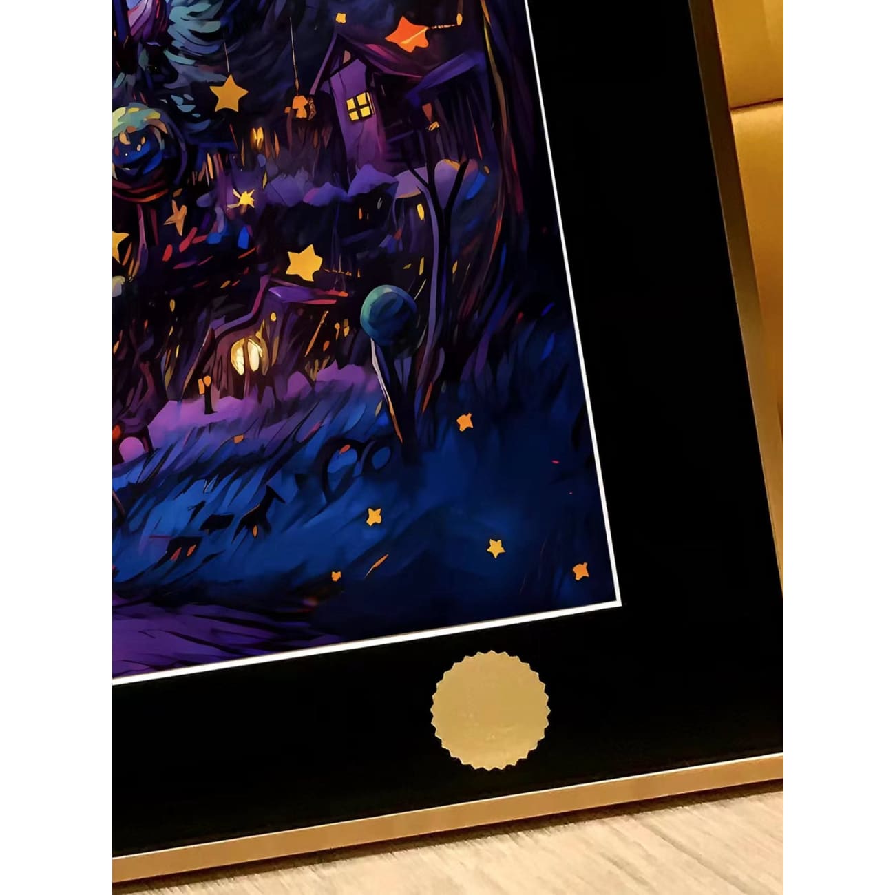 Xing Kong Studio - Halloween Festival Gengar Poster Frame