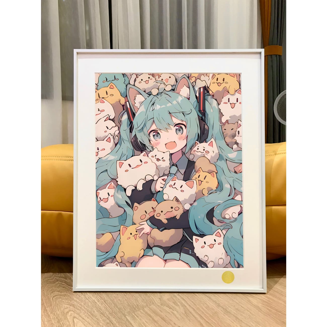 Xing Kong Studio - Hatsune Miku Cat Ear Poster Frame