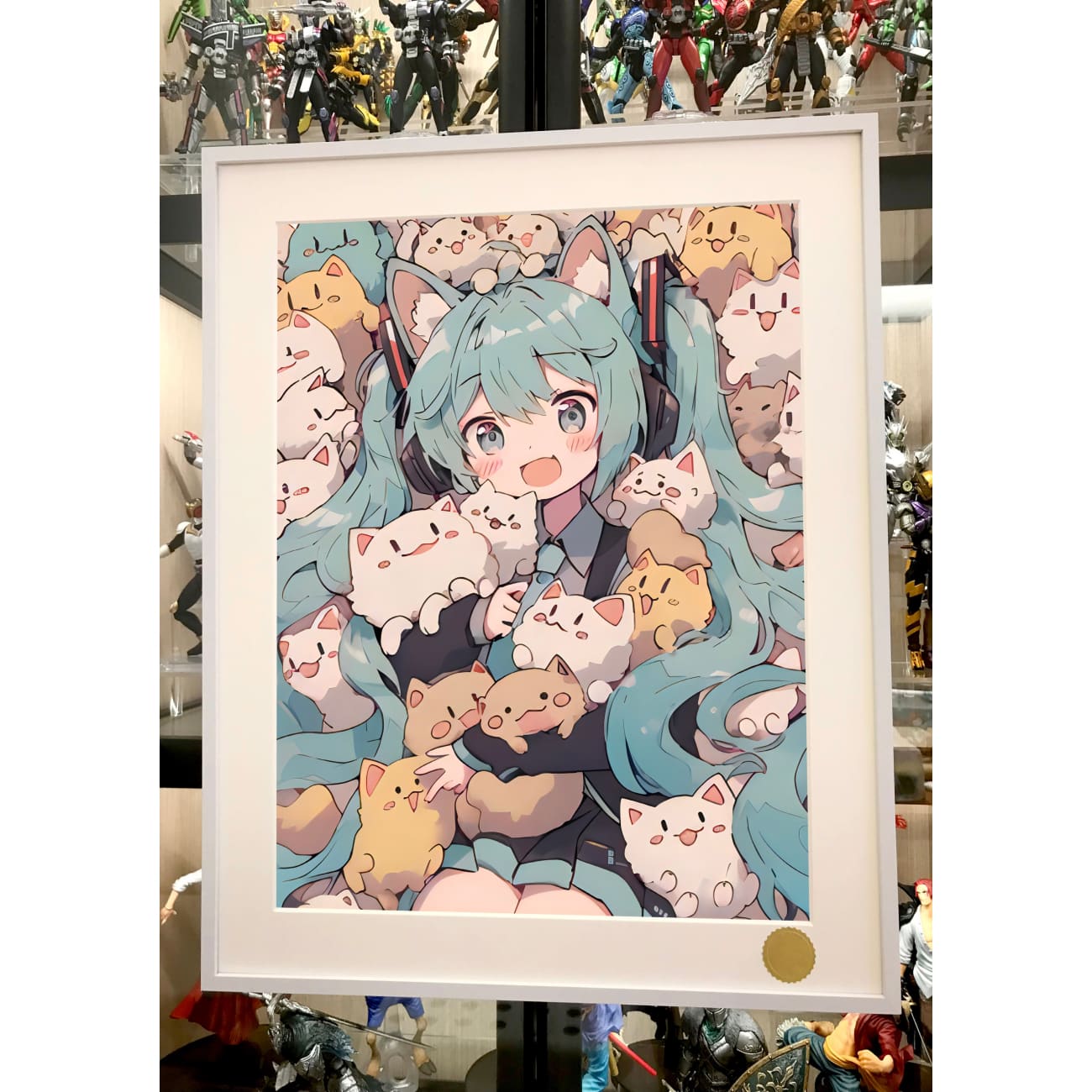Xing Kong Studio - Hatsune Miku Cat Ear Poster Frame