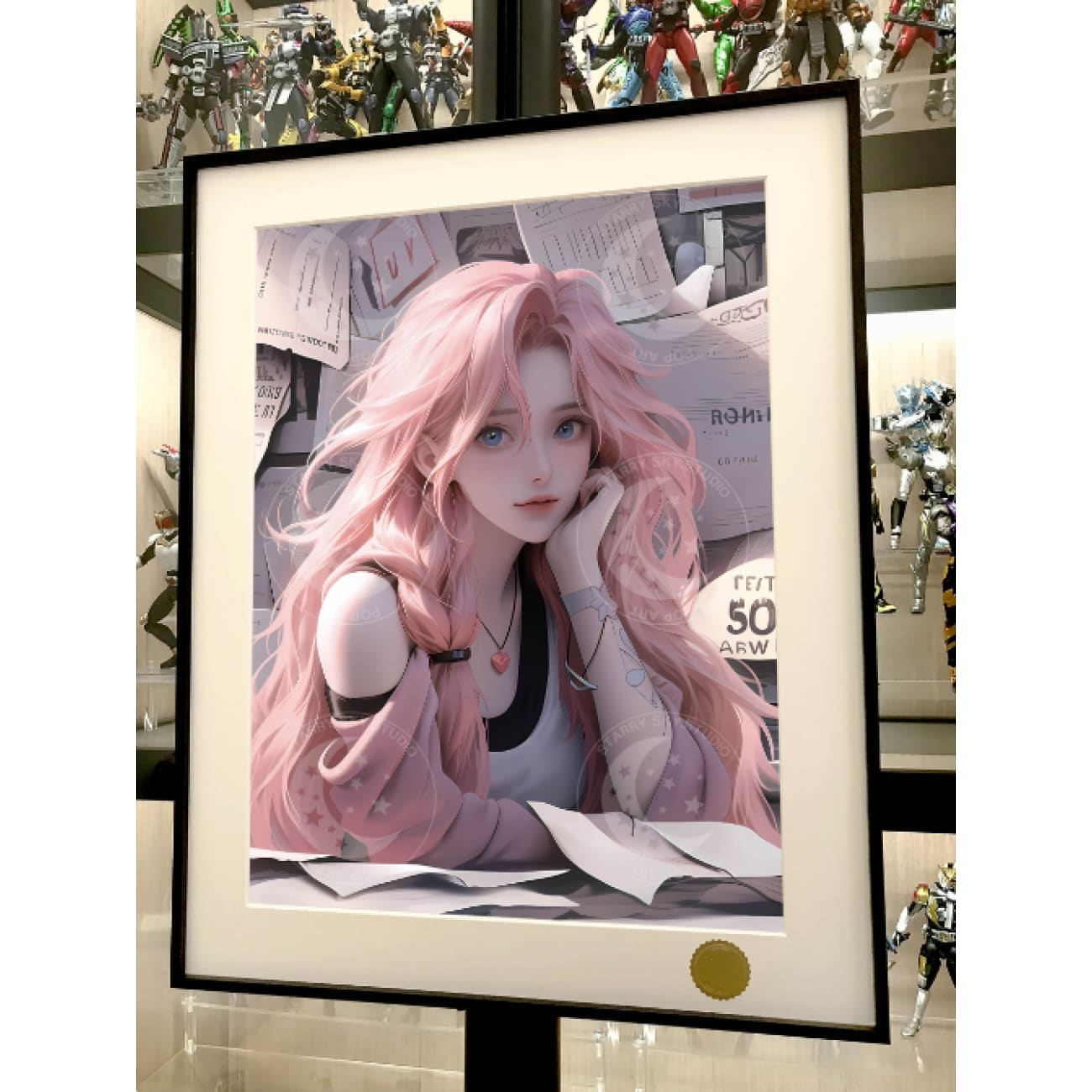 Xing Kong Studio - HK Style Seraphine Poster Frame [2 Variants]