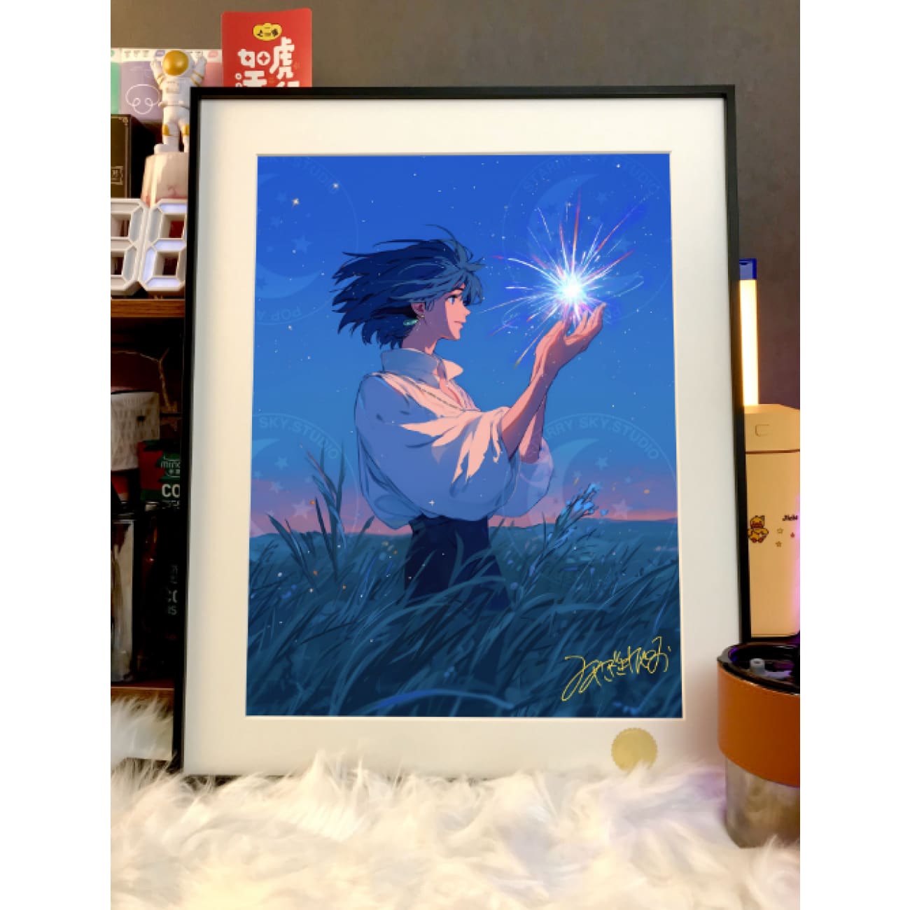 Xing Kong Studio - Howl's Heart Poster Frame