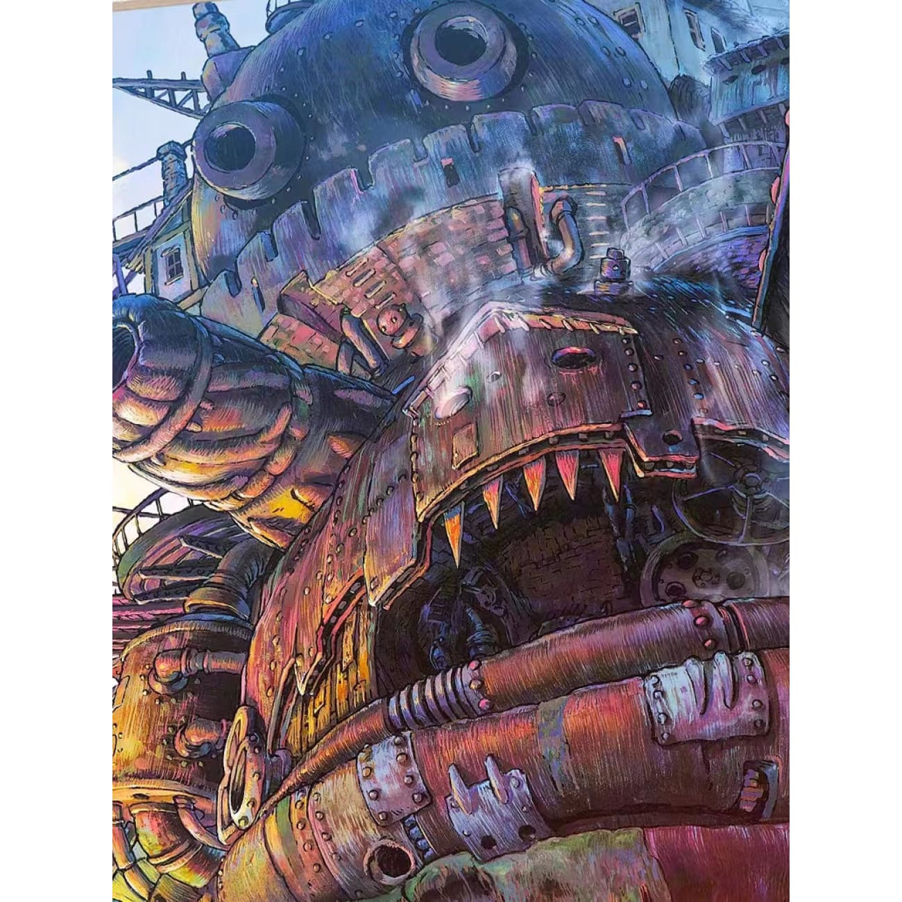 Xing Kong Studio - Howl’s Moving Castle Poster Frame