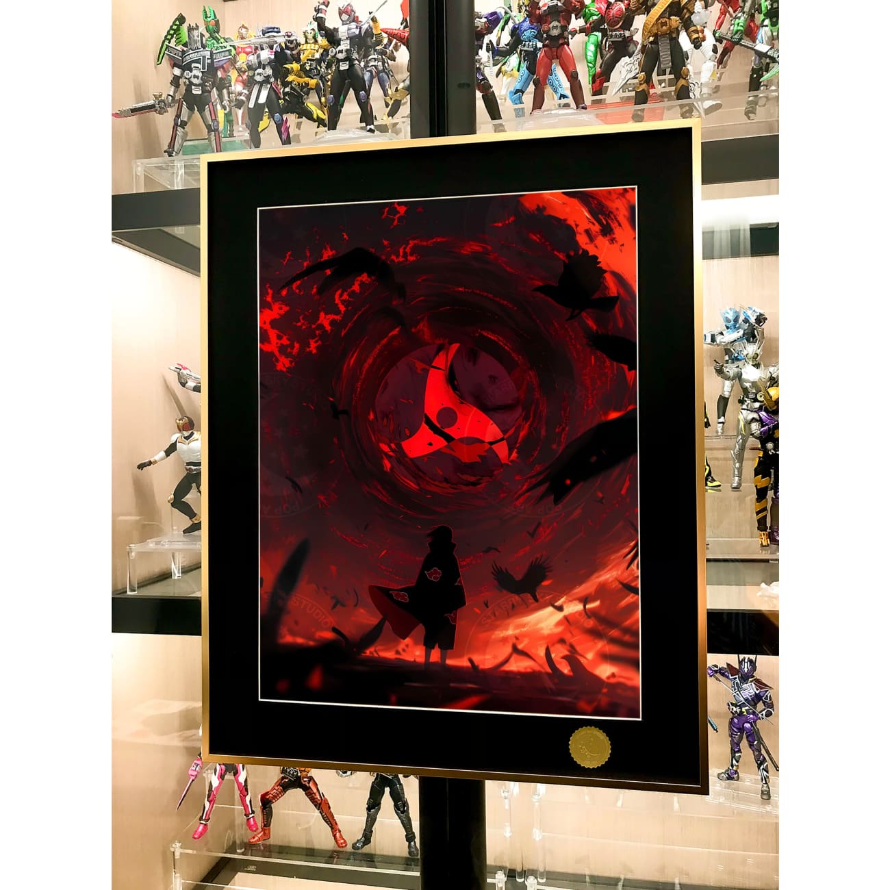 Xing Kong Studio - Infinite Tsukuyomi Itachi Uchiha Poster Frame