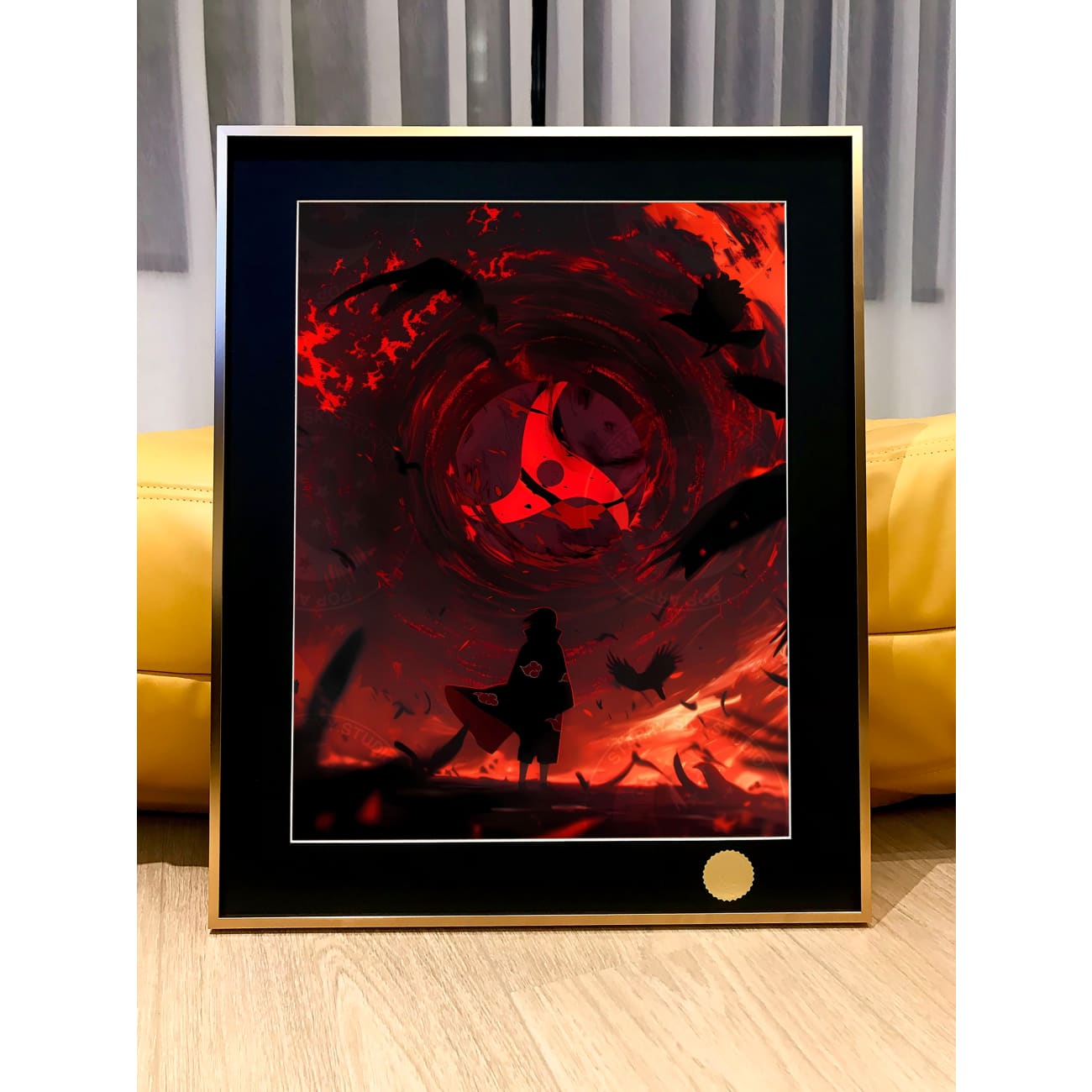 Xing Kong Studio - Infinite Tsukuyomi Itachi Uchiha Poster Frame