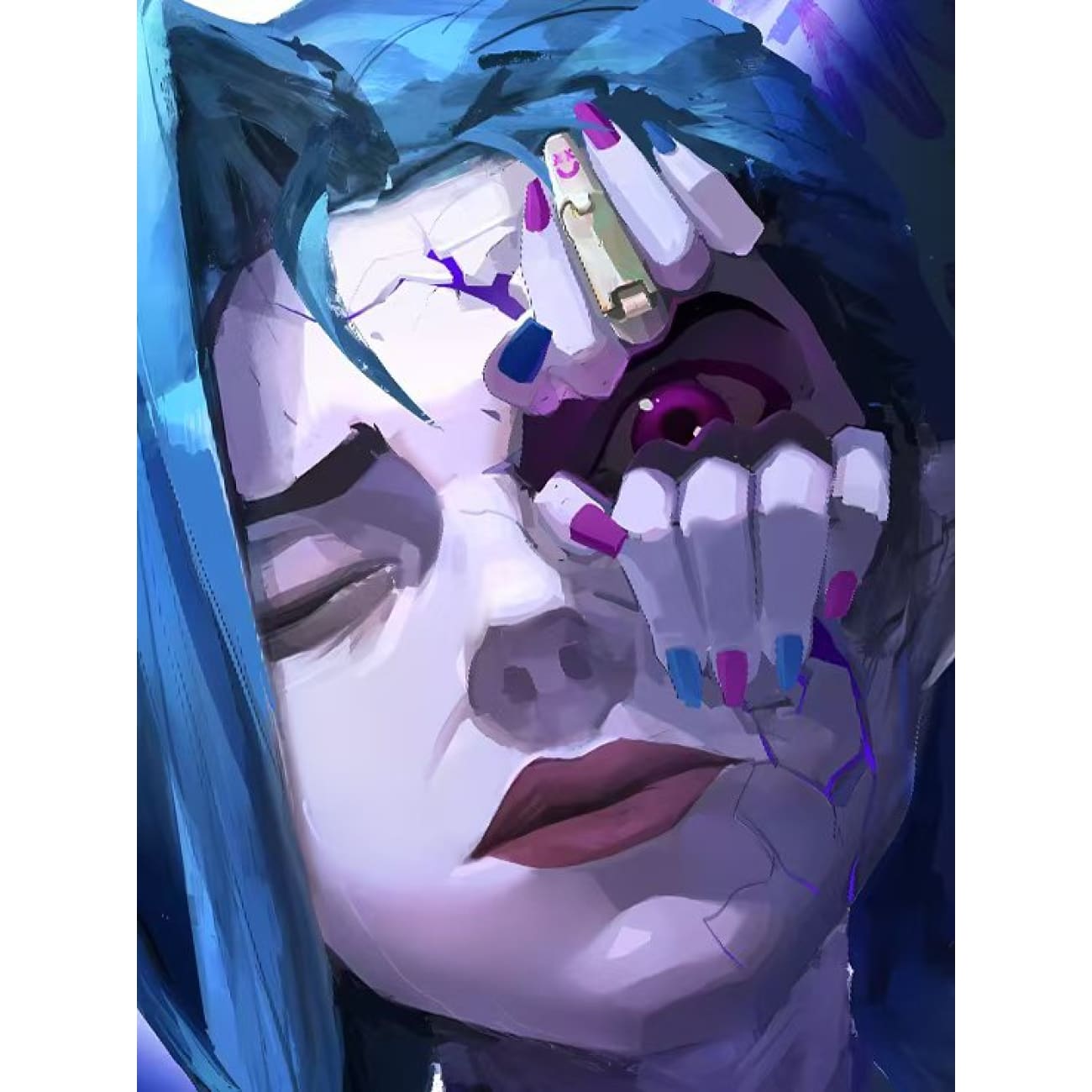 Xing Kong Studio - Jinx 2.0 Arcane Ver. Poster Frame