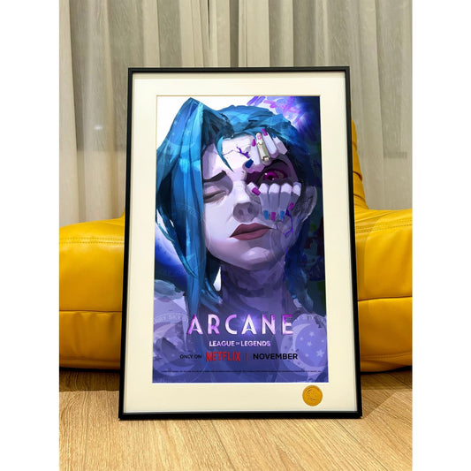 Xing Kong Studio - Jinx 2.0 Arcane Ver. Poster Frame
