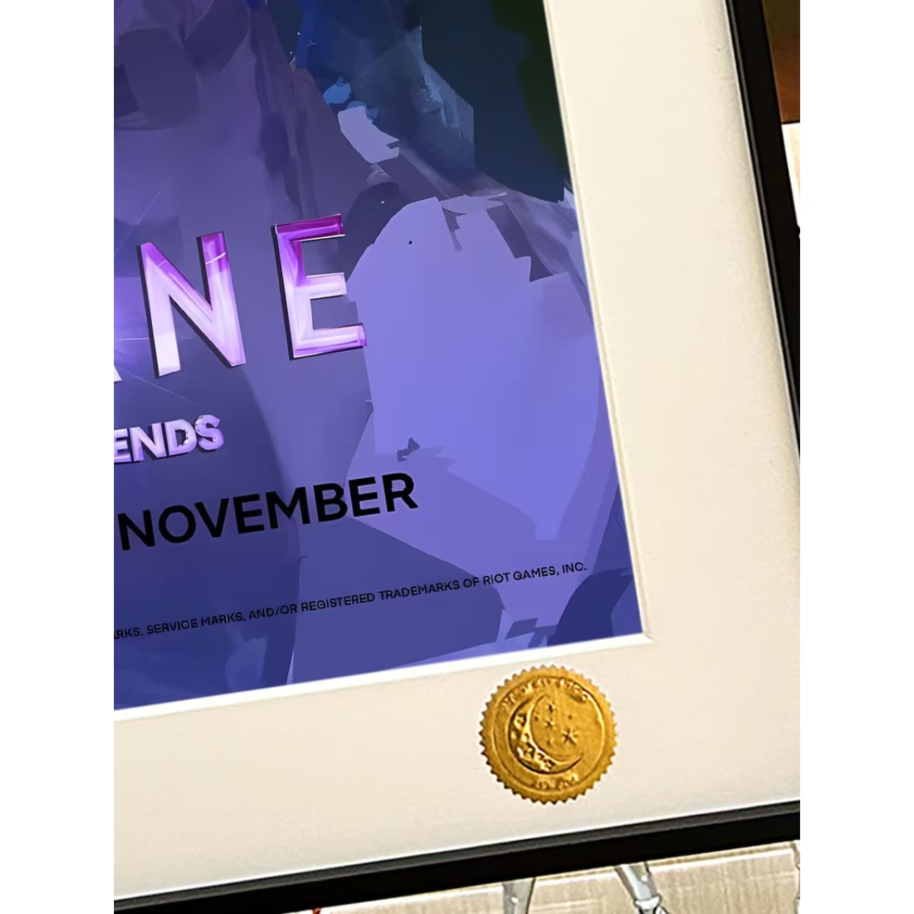 Xing Kong Studio - Jinx 2.0 Arcane Ver. Poster Frame