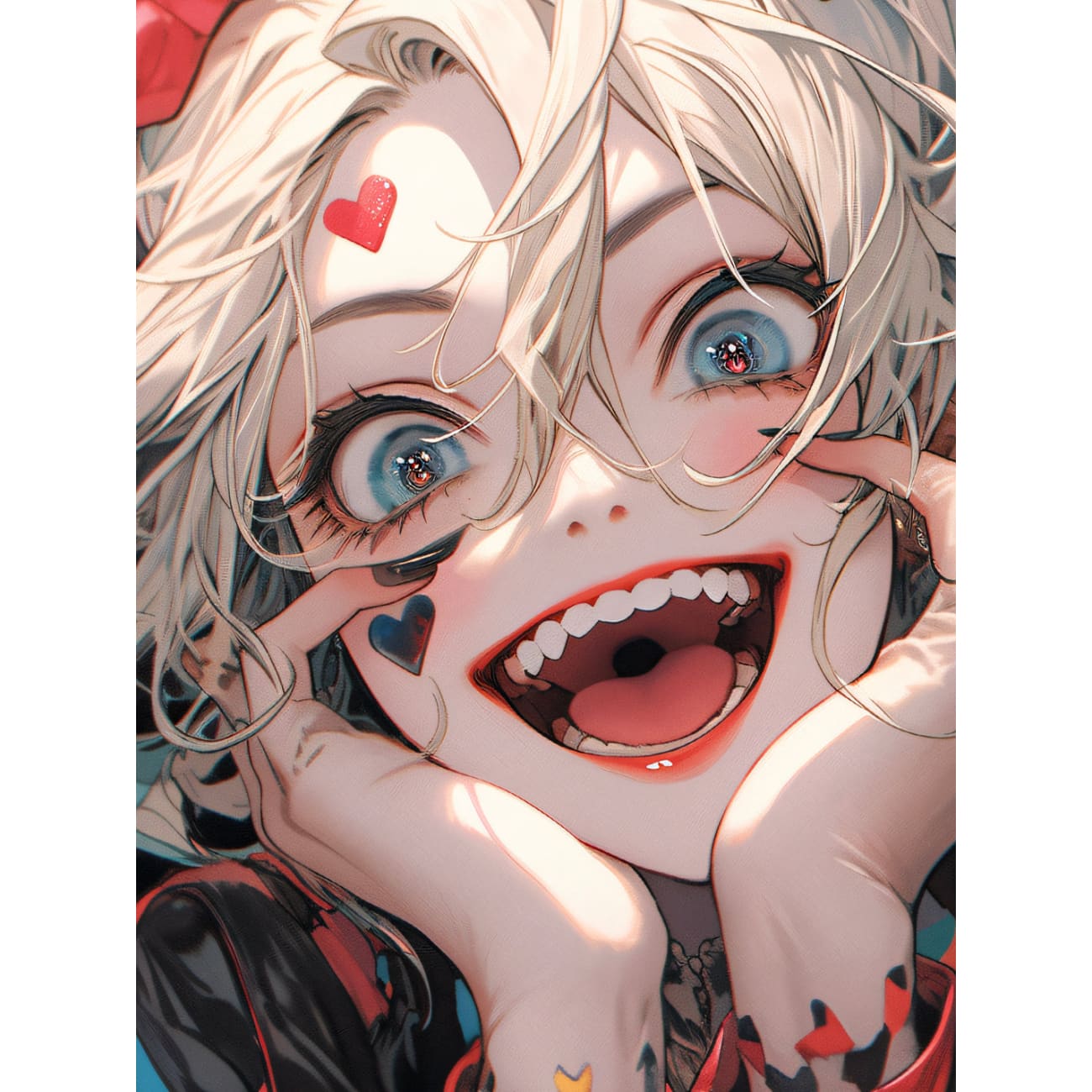 Xing Kong Studio - Joker Harley Quinn Poster Frame