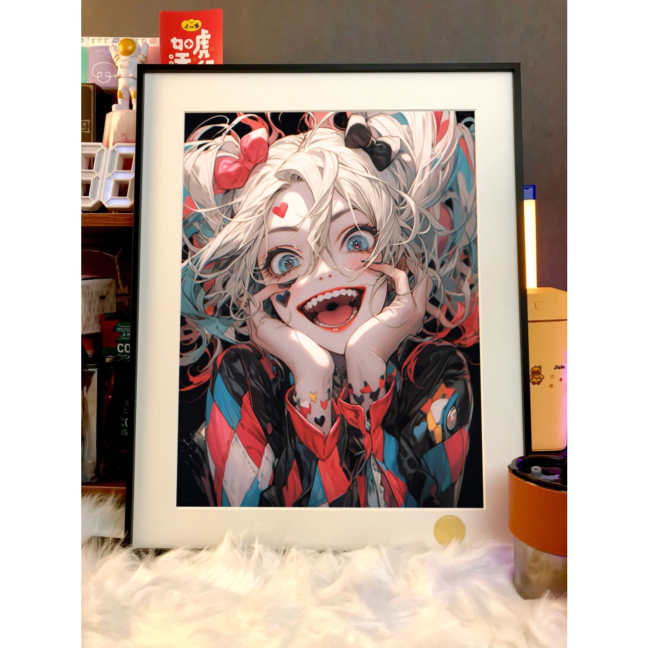 Xing Kong Studio - Joker Harley Quinn Poster Frame