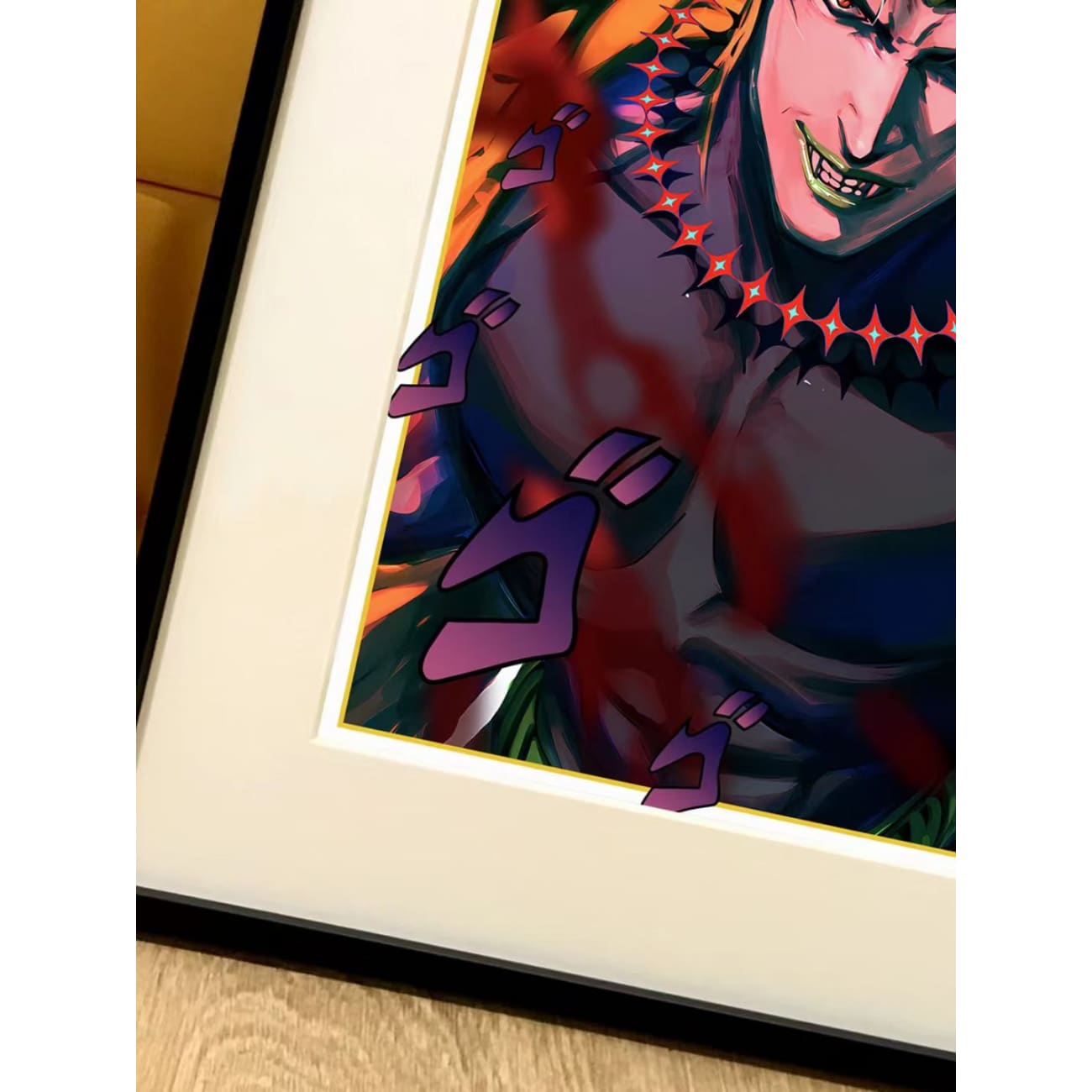 Xing Kong Studio - Jotaro Kujo VS Dio Brando Poster Frame
