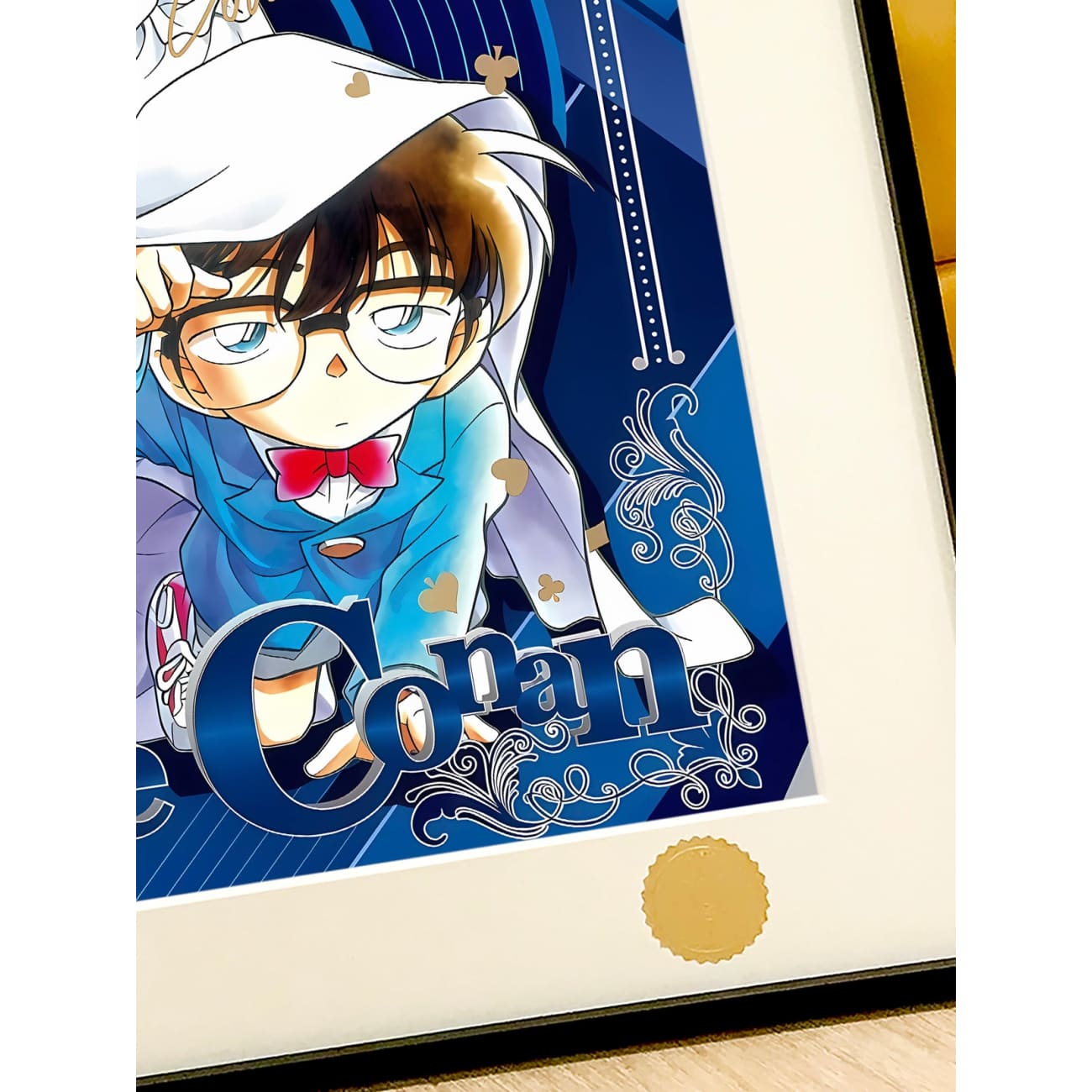 Xing Kong Studio - Kaitou Kid & Conan Edogawa Poster Frame