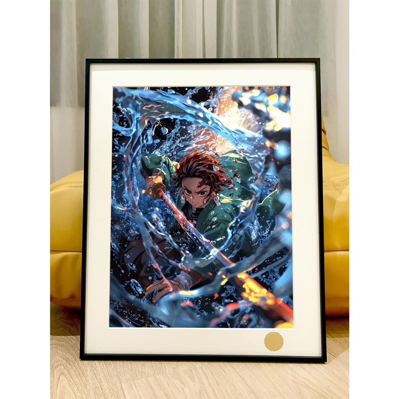 Xing Kong Studio - Kamado Tanjirou Poster Frame