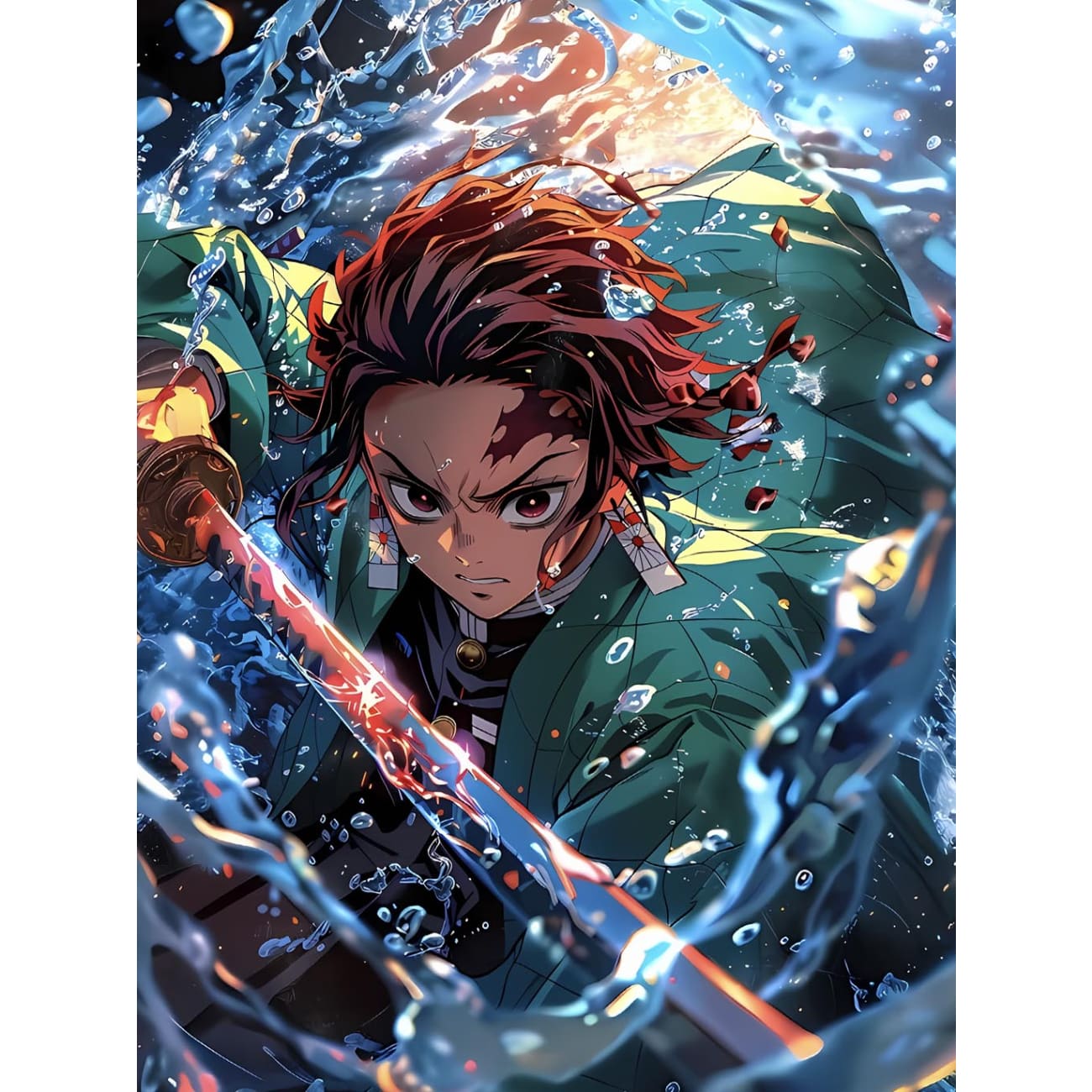Xing Kong Studio - Kamado Tanjirou Poster Frame