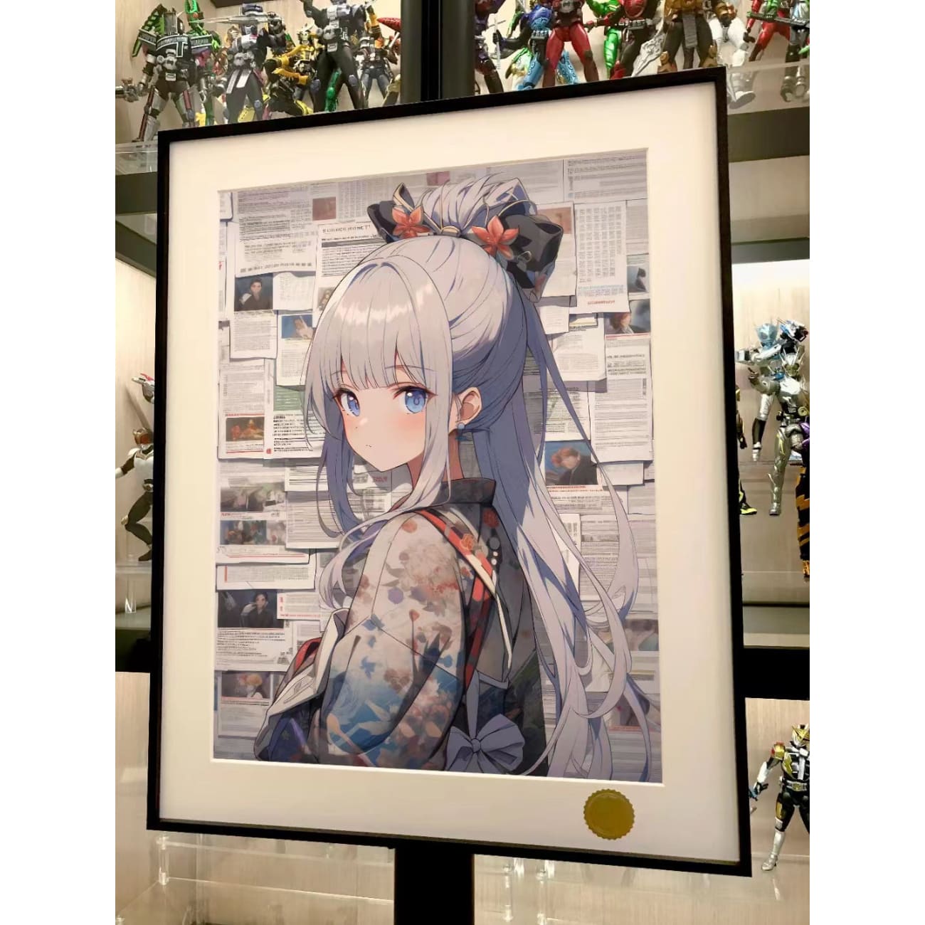 Xing Kong Studio - Kamisato Ayaka Poster Frame