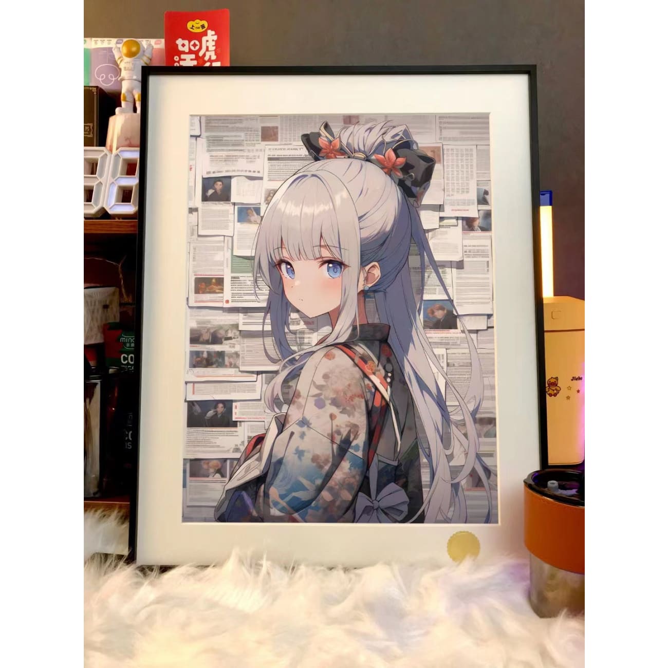 Xing Kong Studio - Kamisato Ayaka Poster Frame
