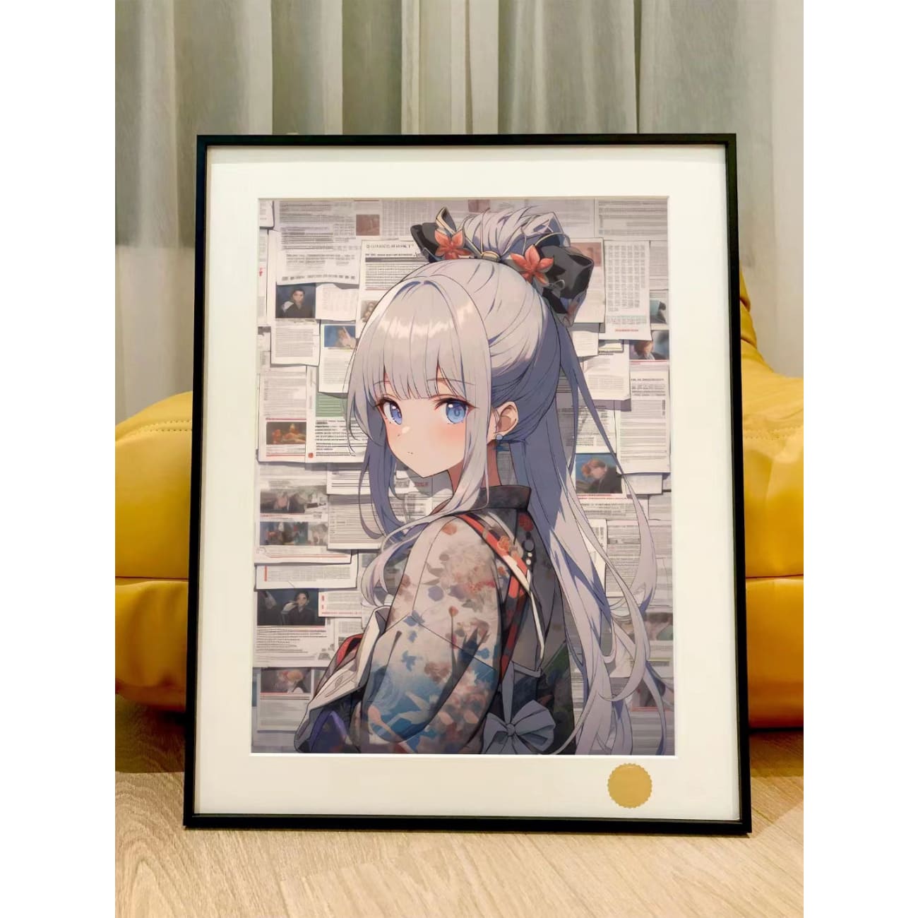 Xing Kong Studio - Kamisato Ayaka Poster Frame