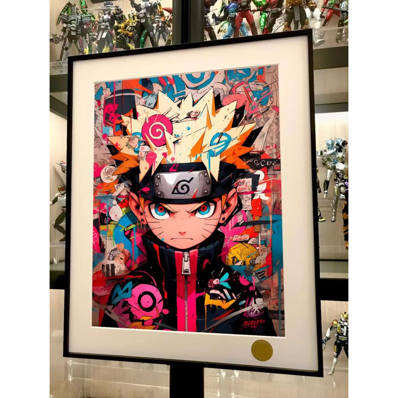 Xing Kong Studio - Kid Naruto Uzumaki Poster Frame