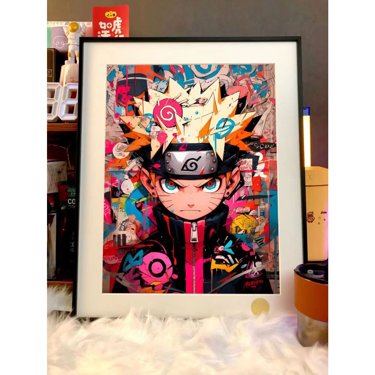 Xing Kong Studio - Kid Naruto Uzumaki Poster Frame