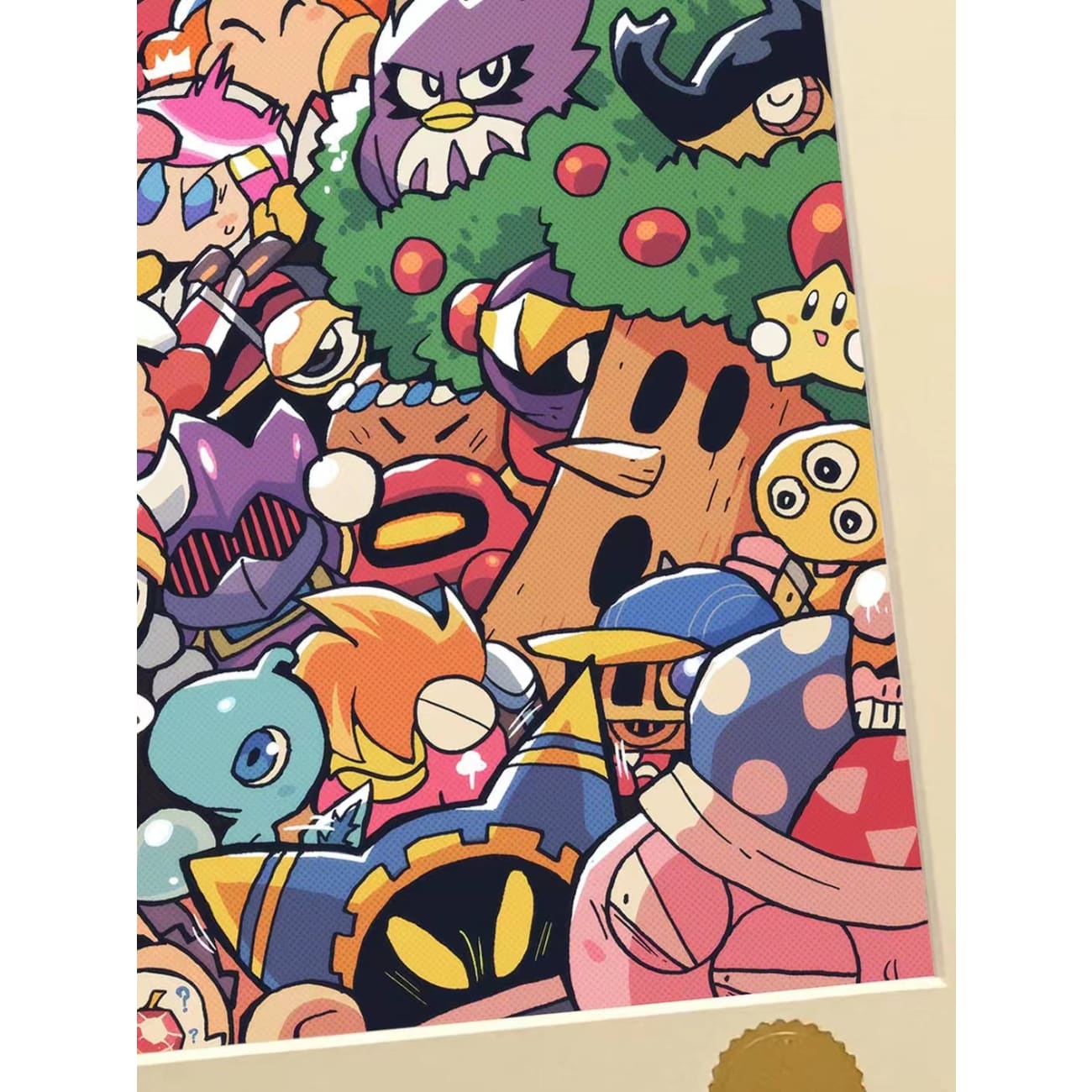 Xing Kong Studio - Kirby's 30th Anniversary Poster Frame