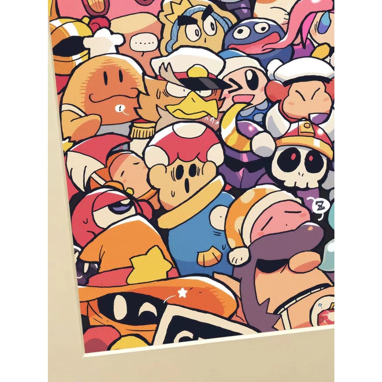 Xing Kong Studio - Kirby's 30th Anniversary Poster Frame