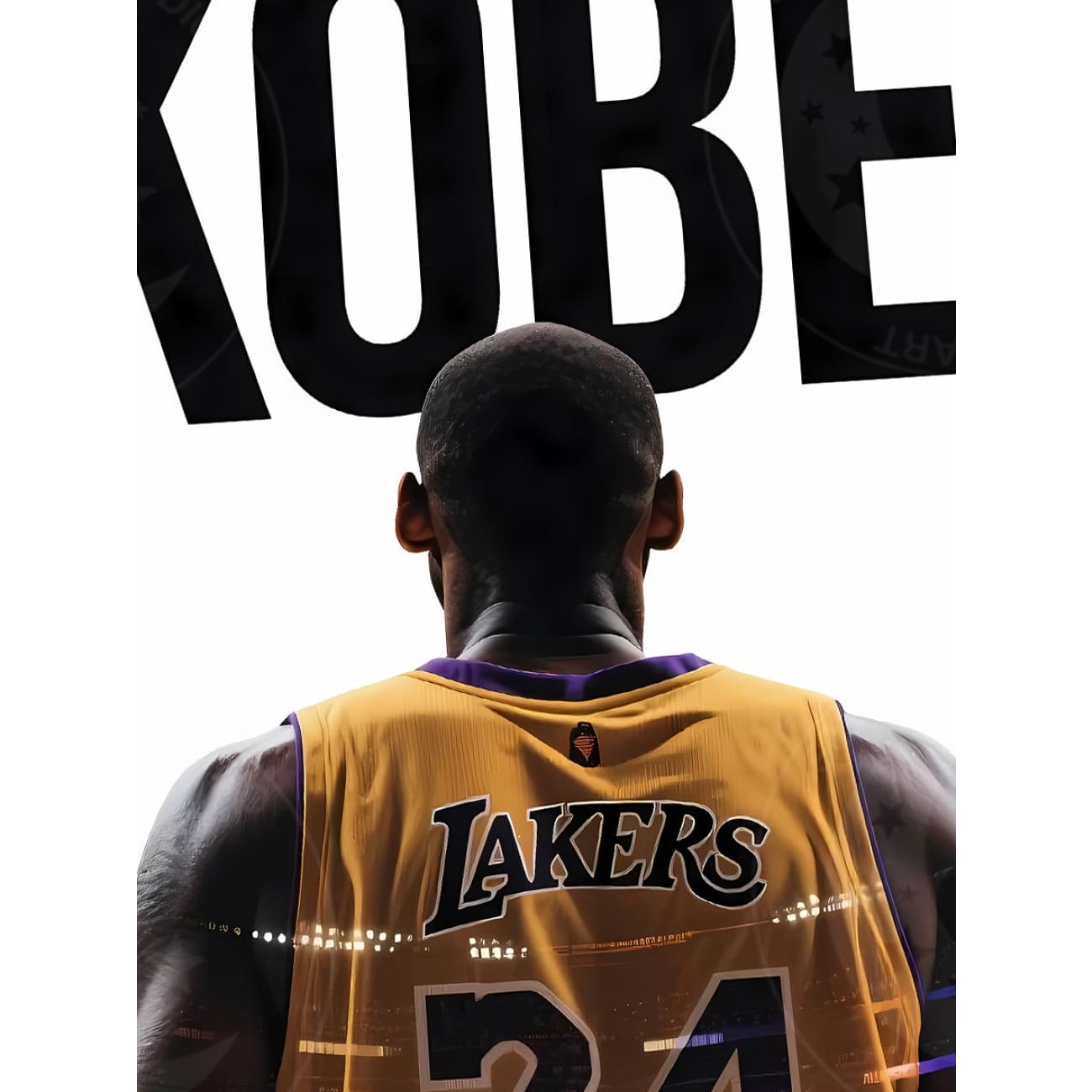 Xing Kong Studio - Kobe Back View Poster Frame