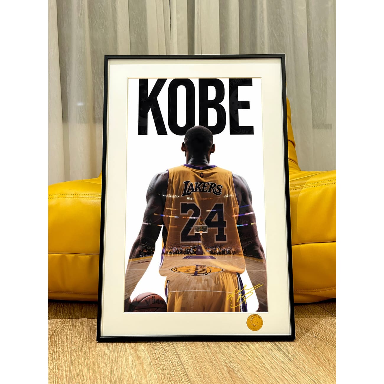 Xing Kong Studio - Kobe Back View Poster Frame