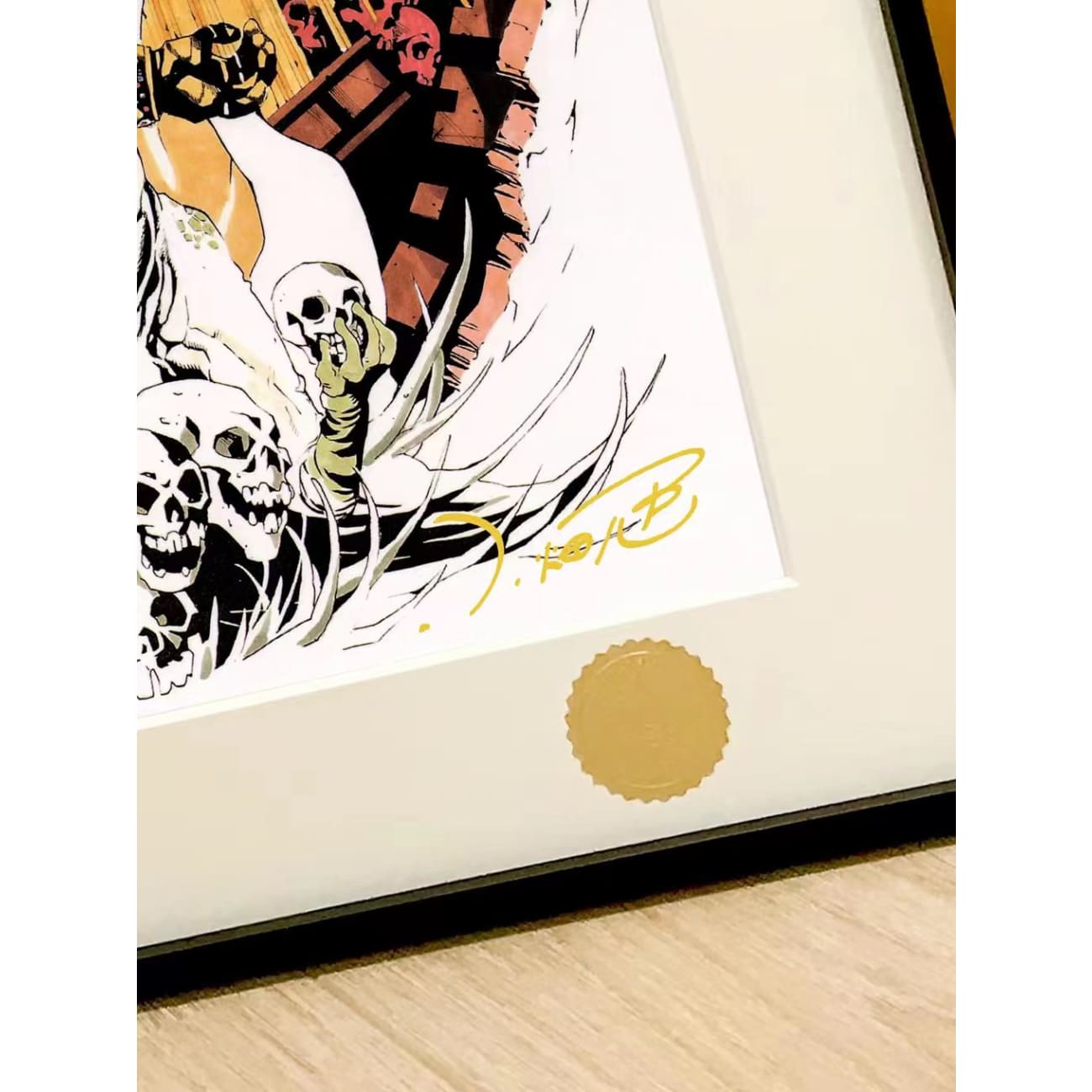 Xing Kong Studio - L, Light Yagami & Ryuk Poster Frame