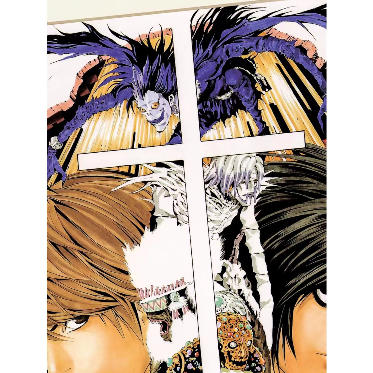 Xing Kong Studio - L, Light Yagami & Ryuk Poster Frame