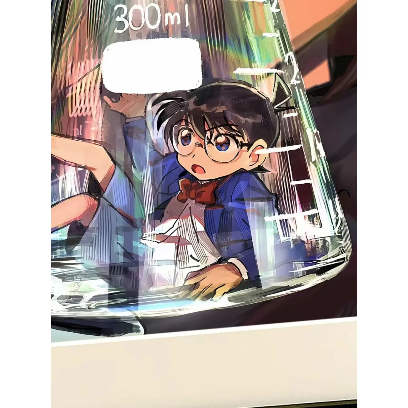 Xing Kong Studio - Laboratory Ai Haibara & Conan Edogawa Poster Frame